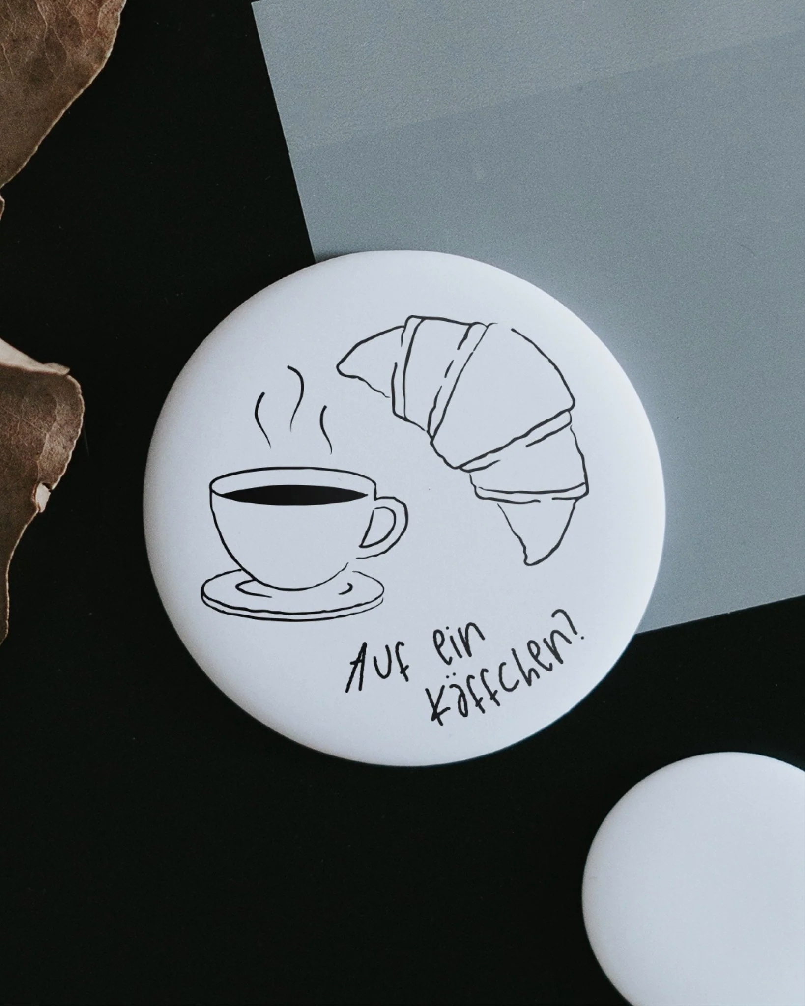 Magnet "Auf ein Käffchen" groß