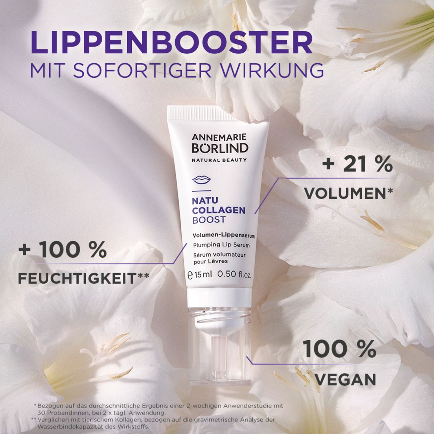 Natucollagen BOOST Volumen- Lippenserum