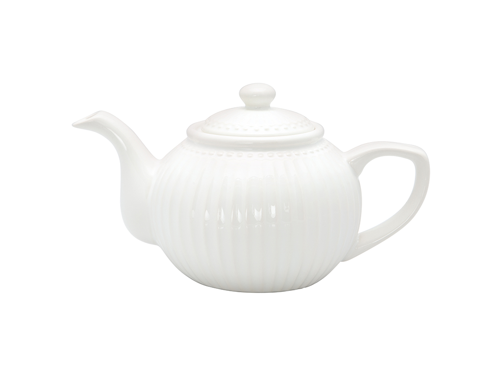 Teapot Alice white