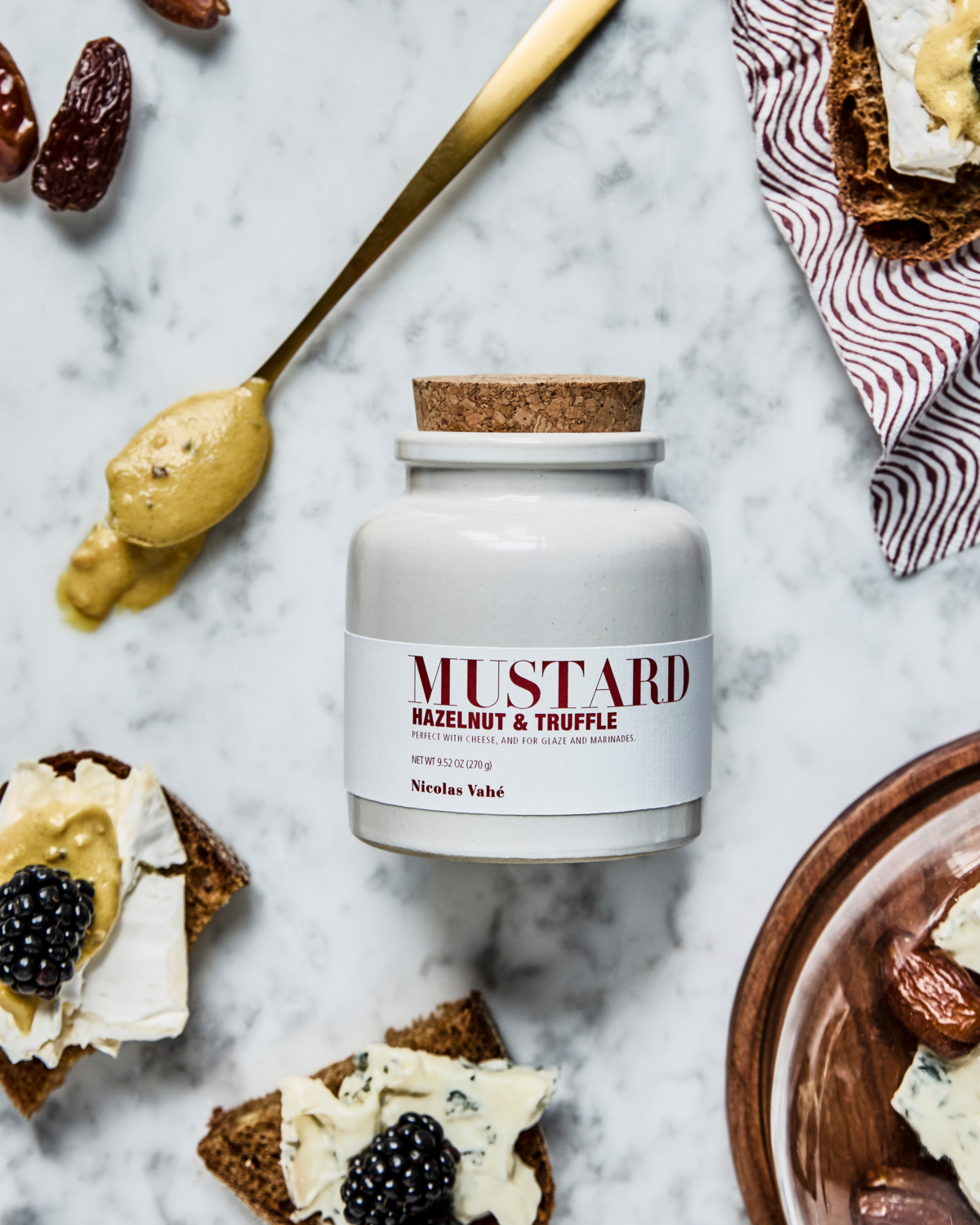 Senf Christmas mustard Hazelnut & truffle 270 g