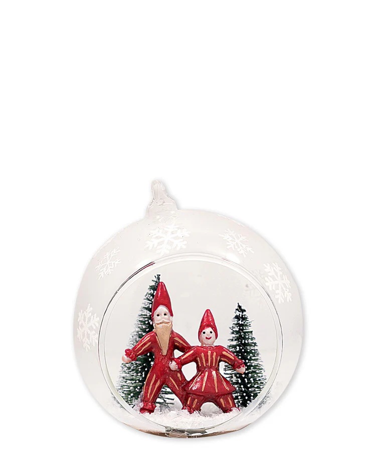 Ball Weihnachtskugel Juana white inside decor