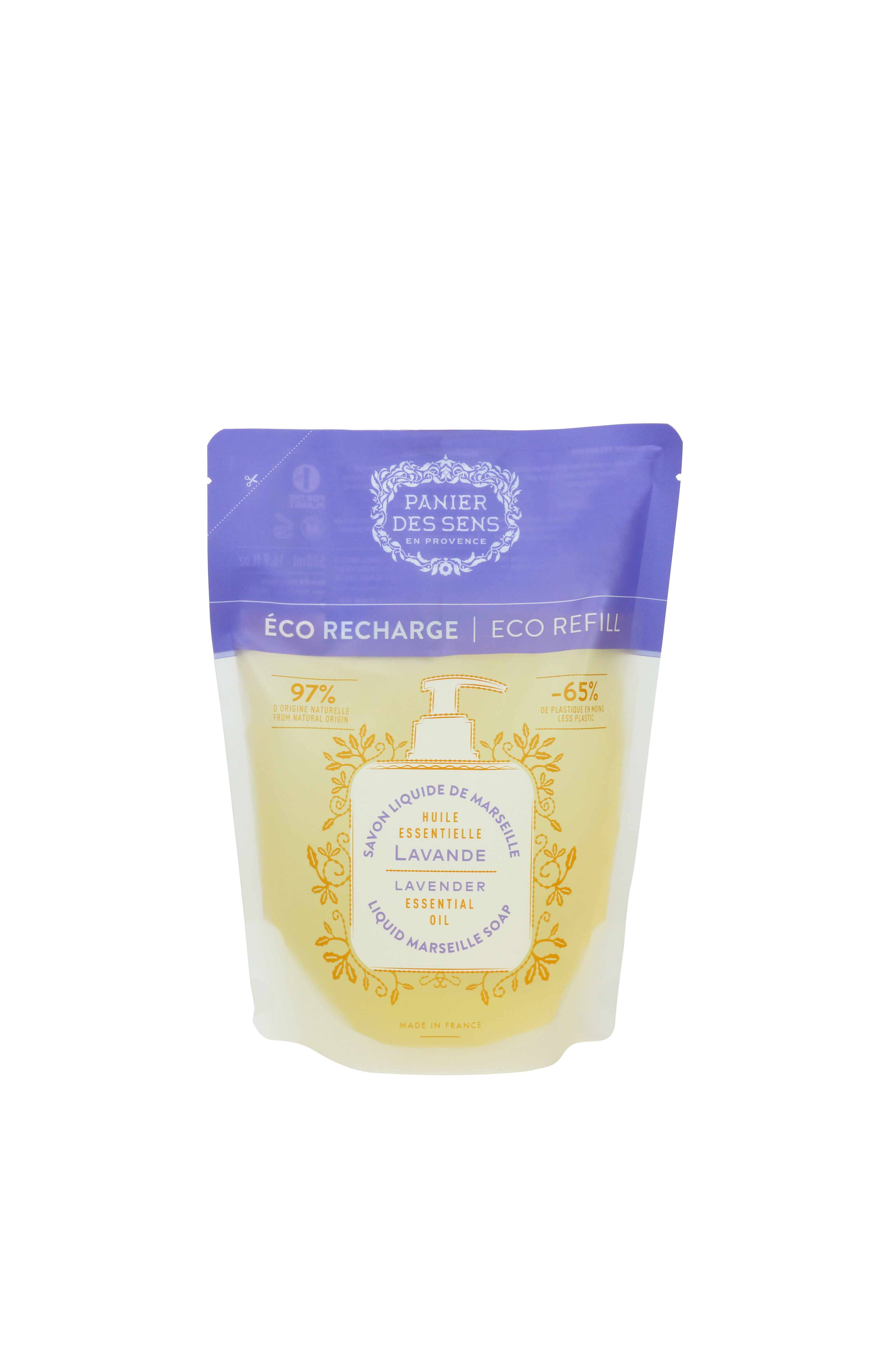 ESSENTIELS Nachfüllung Marseiller Flüssigseife Lavendel