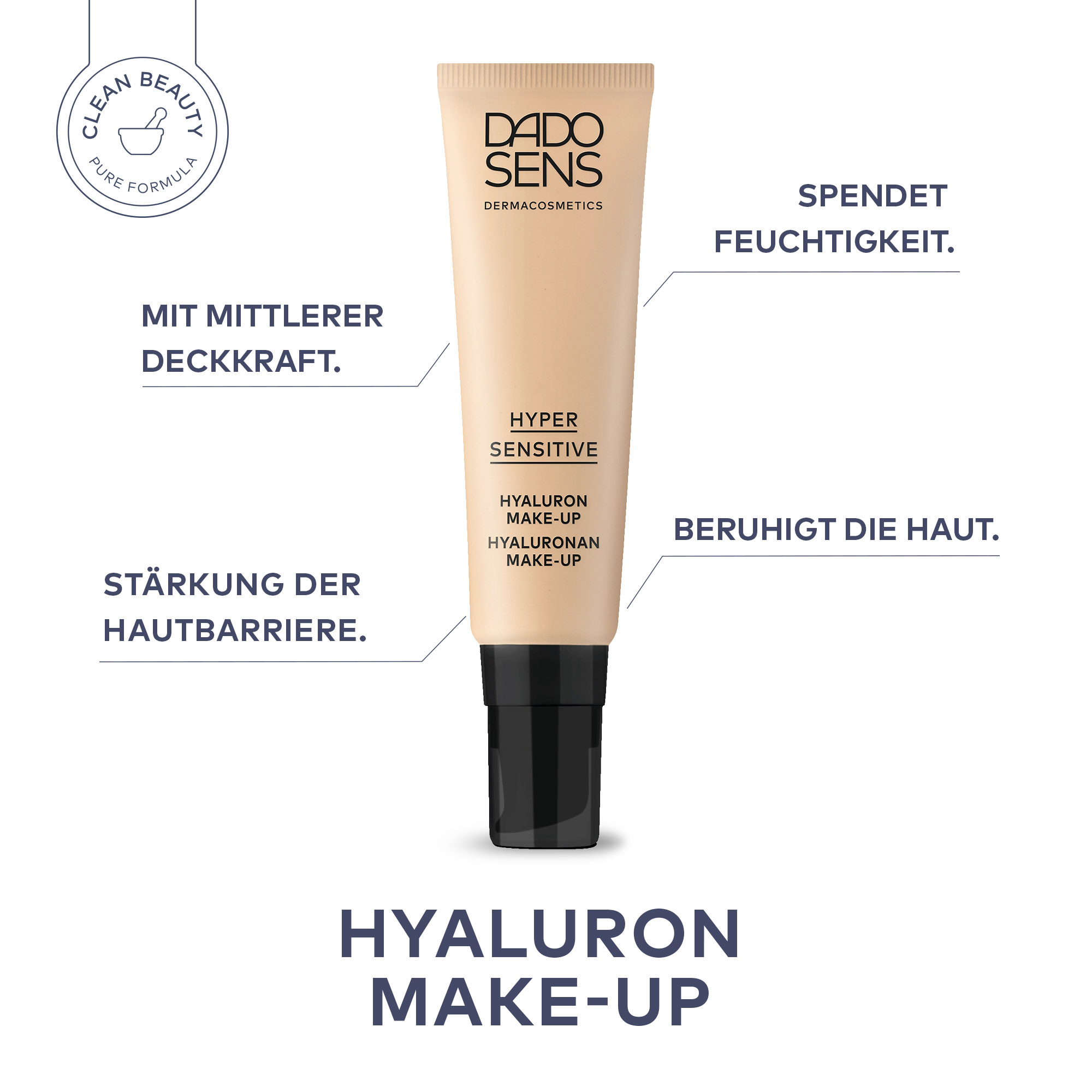 Hypersensitive Hyaloron Make-Up beige