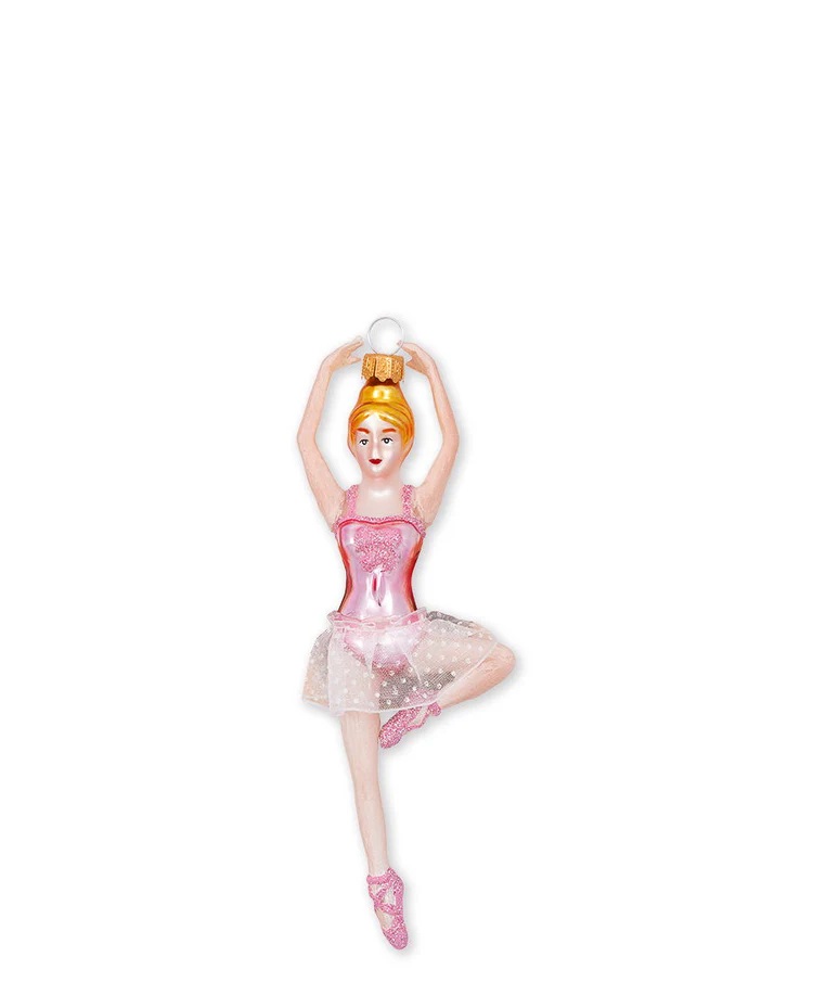 Ornament Glasanhänger Ballerina pale pink with skirt