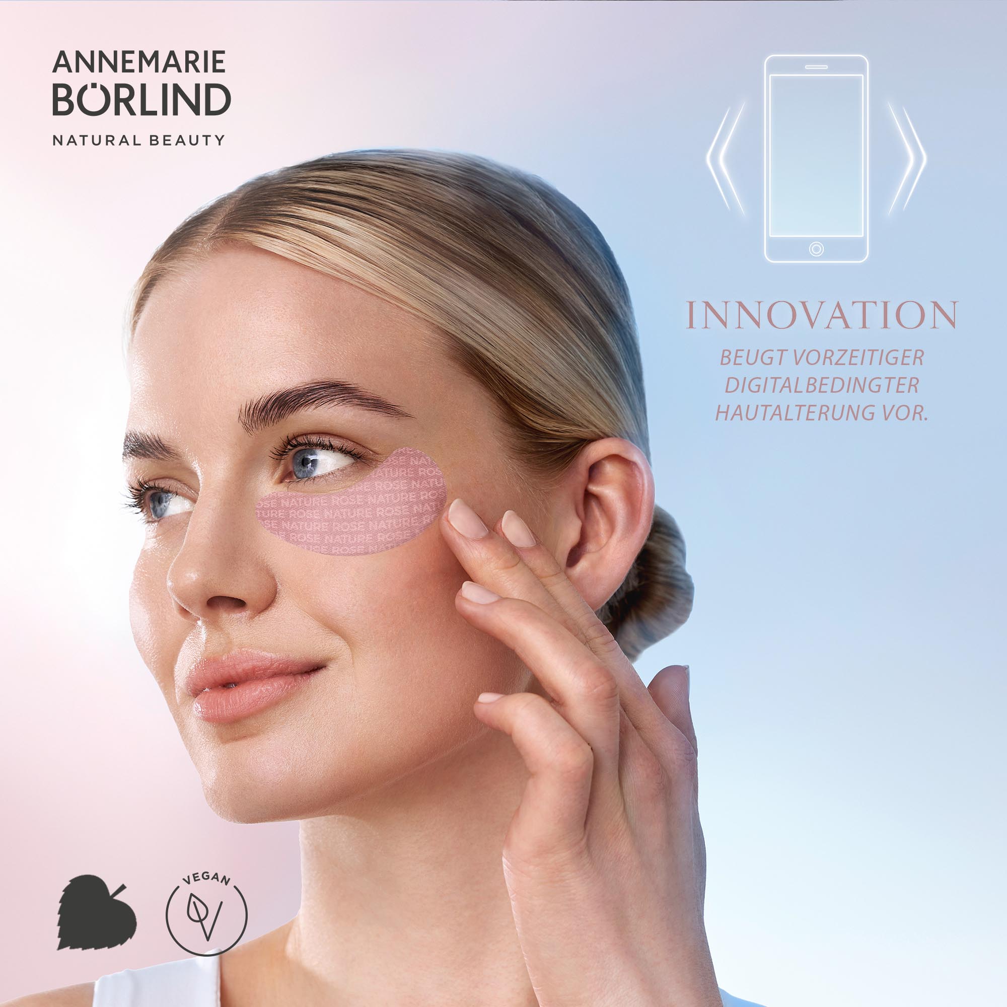 Rose Nature COOLING EYE PADS (6x2 Stück)