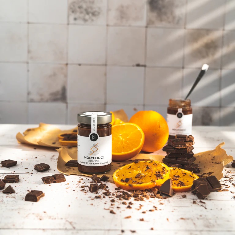 HolyChoc Kirsche-Sauerkirsche Schokoladencreme 240g