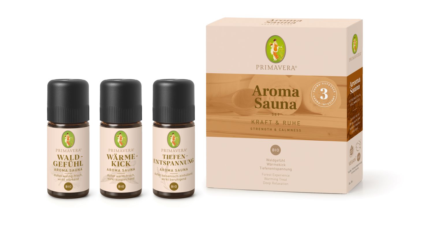 Set Aroma Sauna Kraft & Ruhe