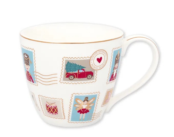 Tasse Mug Xmas letter white