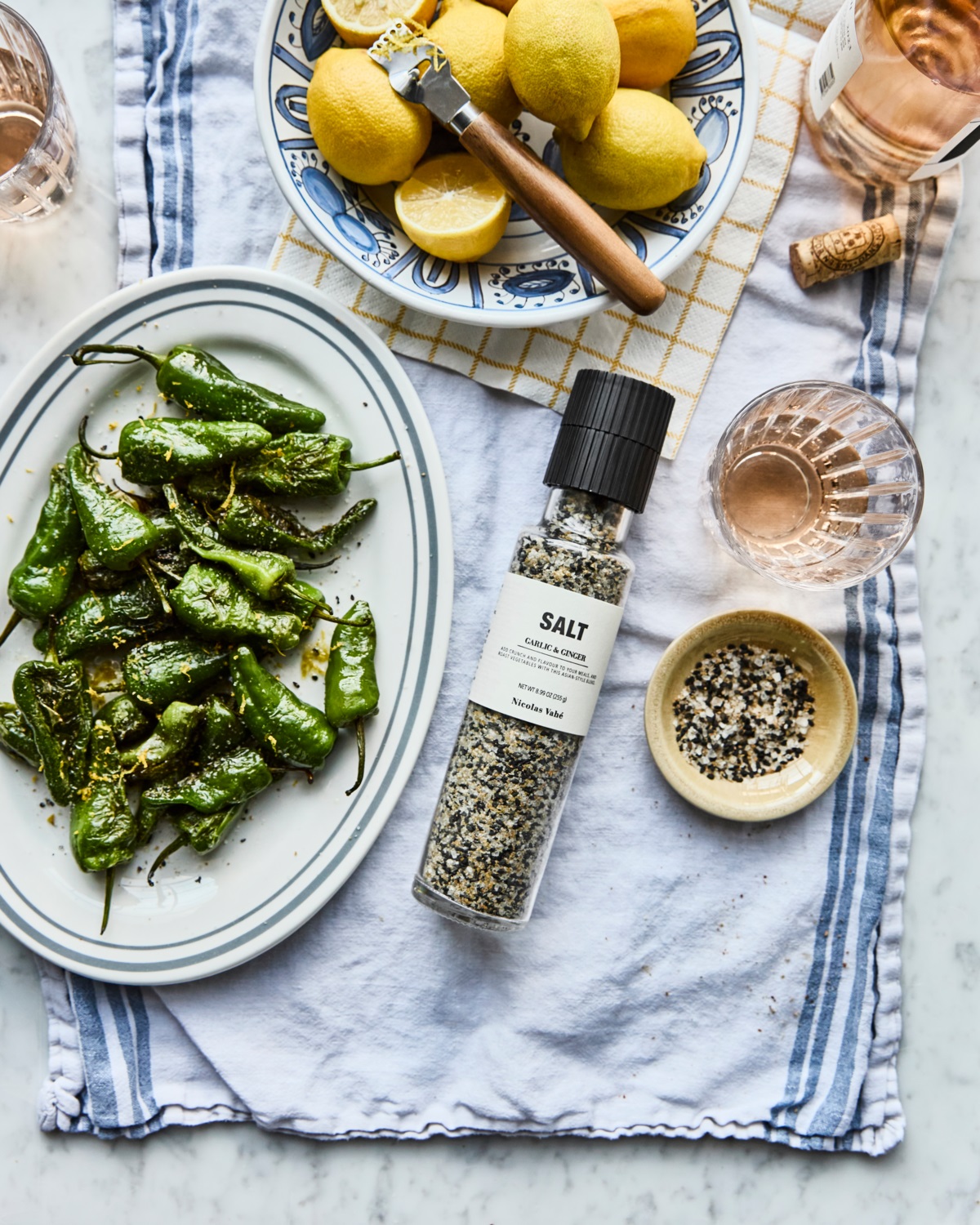 Salt Garlic & ginger