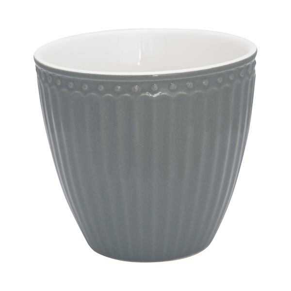 Mini Latte Cup Alice stone grey