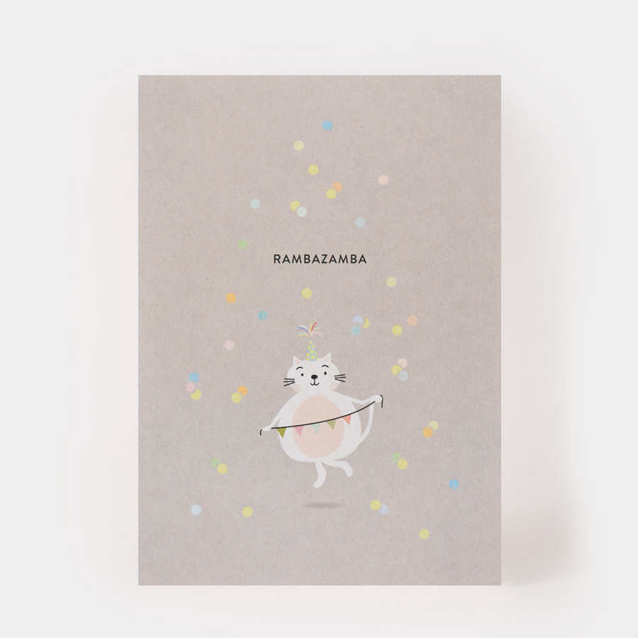 Postkarte Rambazamba
