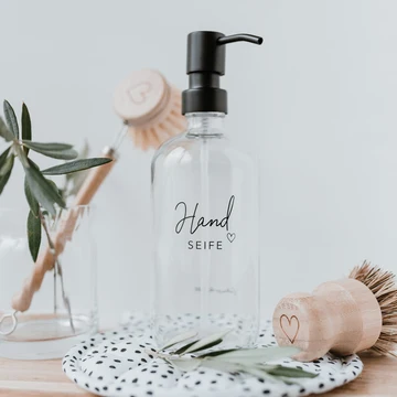 Seifenspender Handseife transparent 500ml