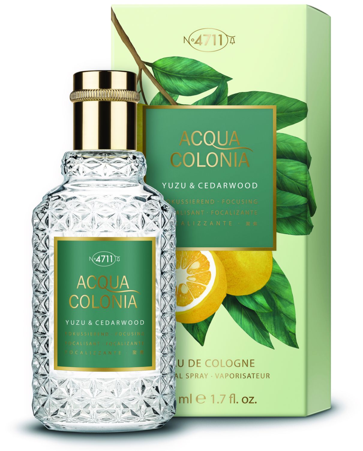 Yuzu & Cedarwood Eau de Cologne Natural Spray