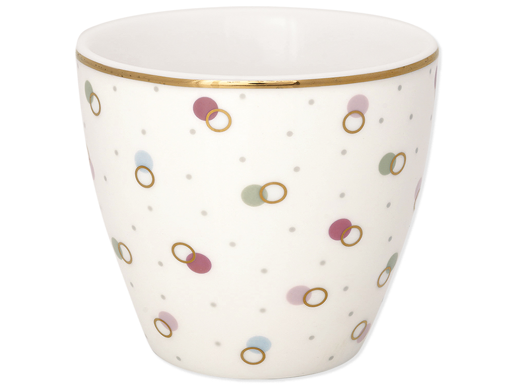 Latte cup Kylie white