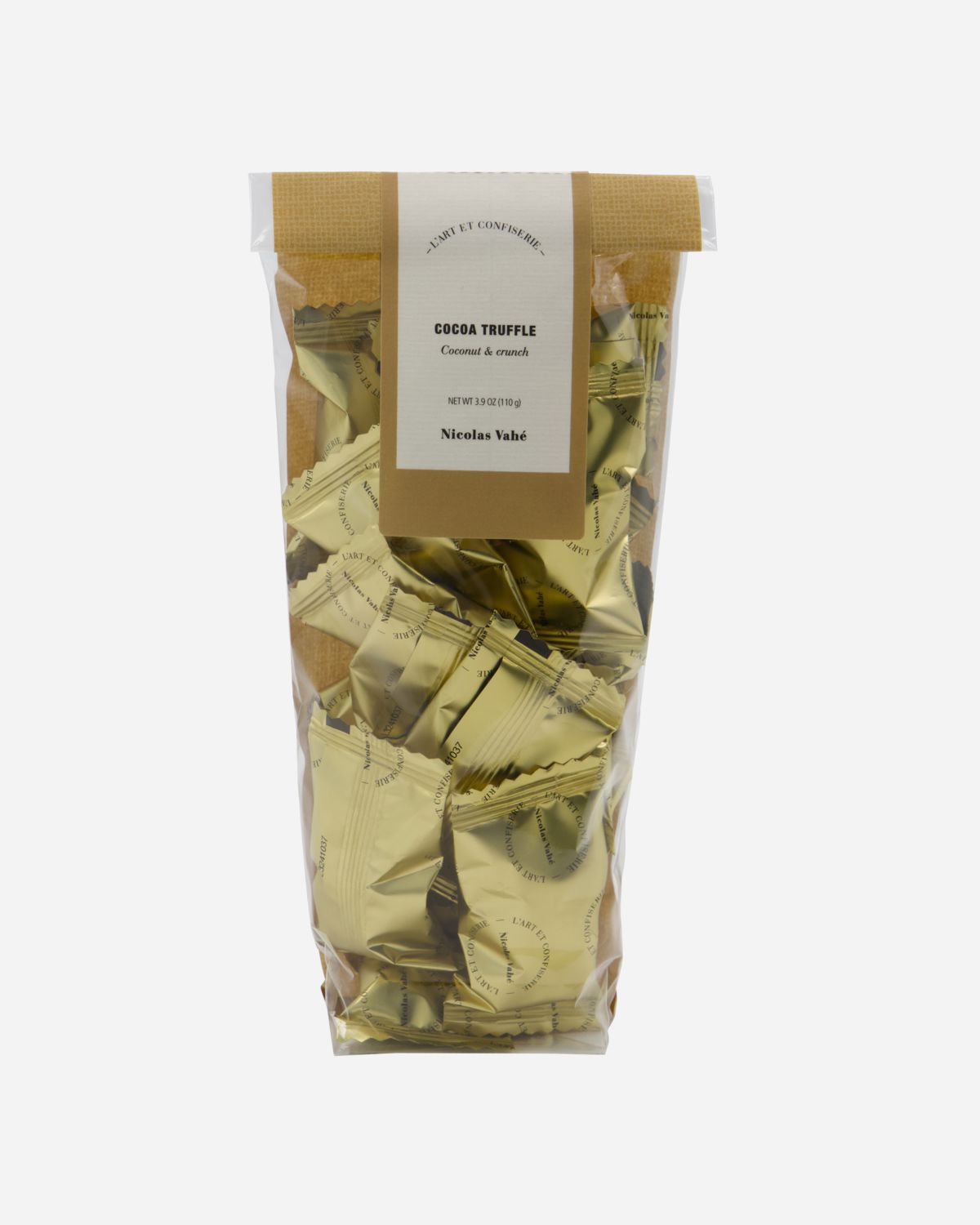 Schokotrüffel - Cocoa truffle with caramel and crunch