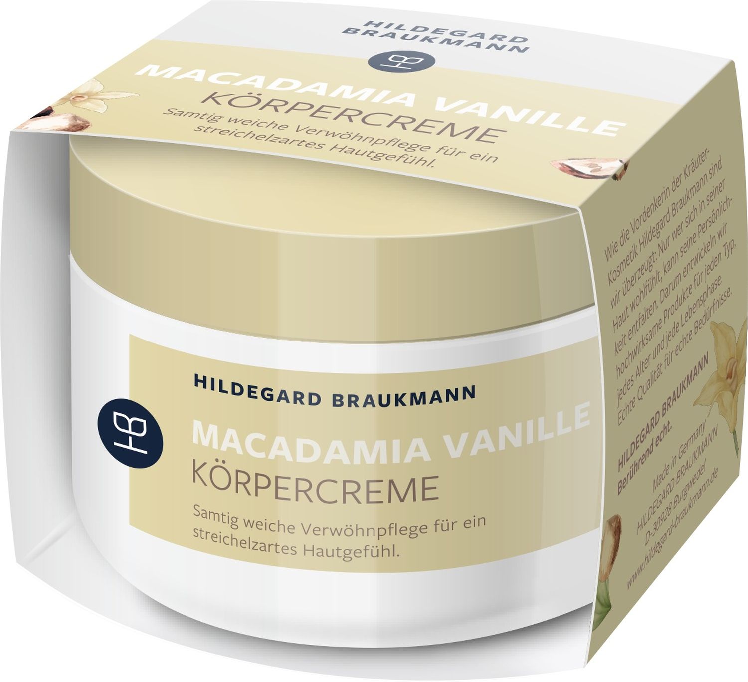 Macadamia Vanille Körpercreme