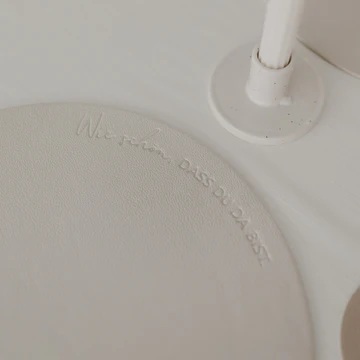 Wendbares Platzset Wie schön creme