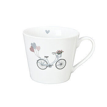 Cup Bike with balloons