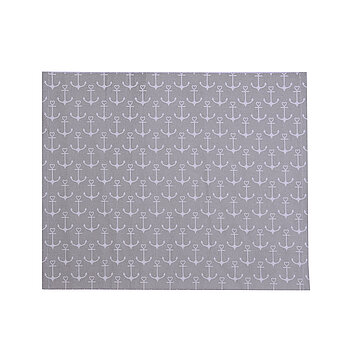 Tischset Anchor Allover grey