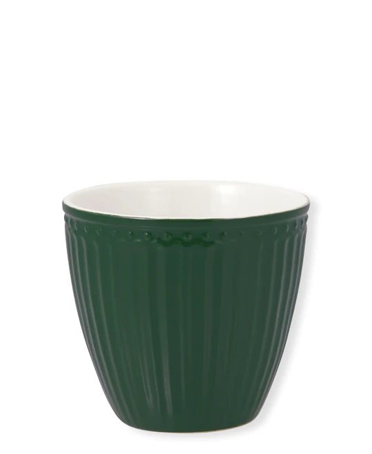 Latte cup Alice pinewood green