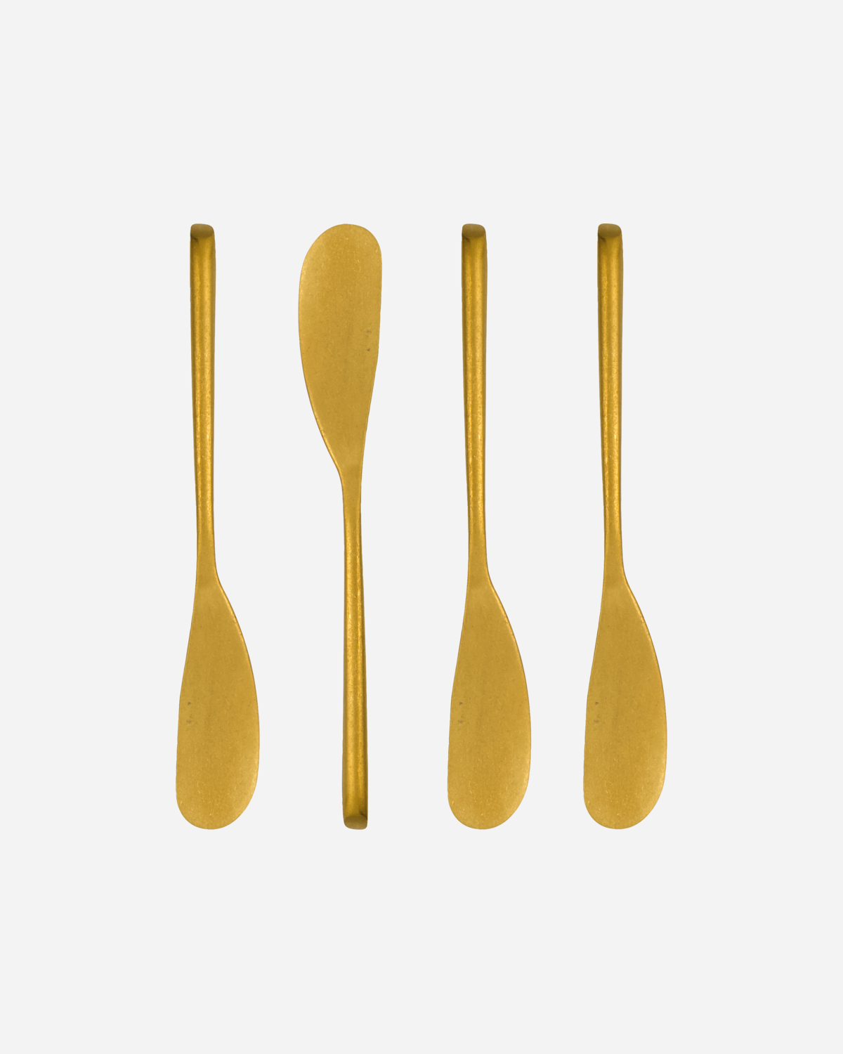 Buttermesser antikgoldenes Finish