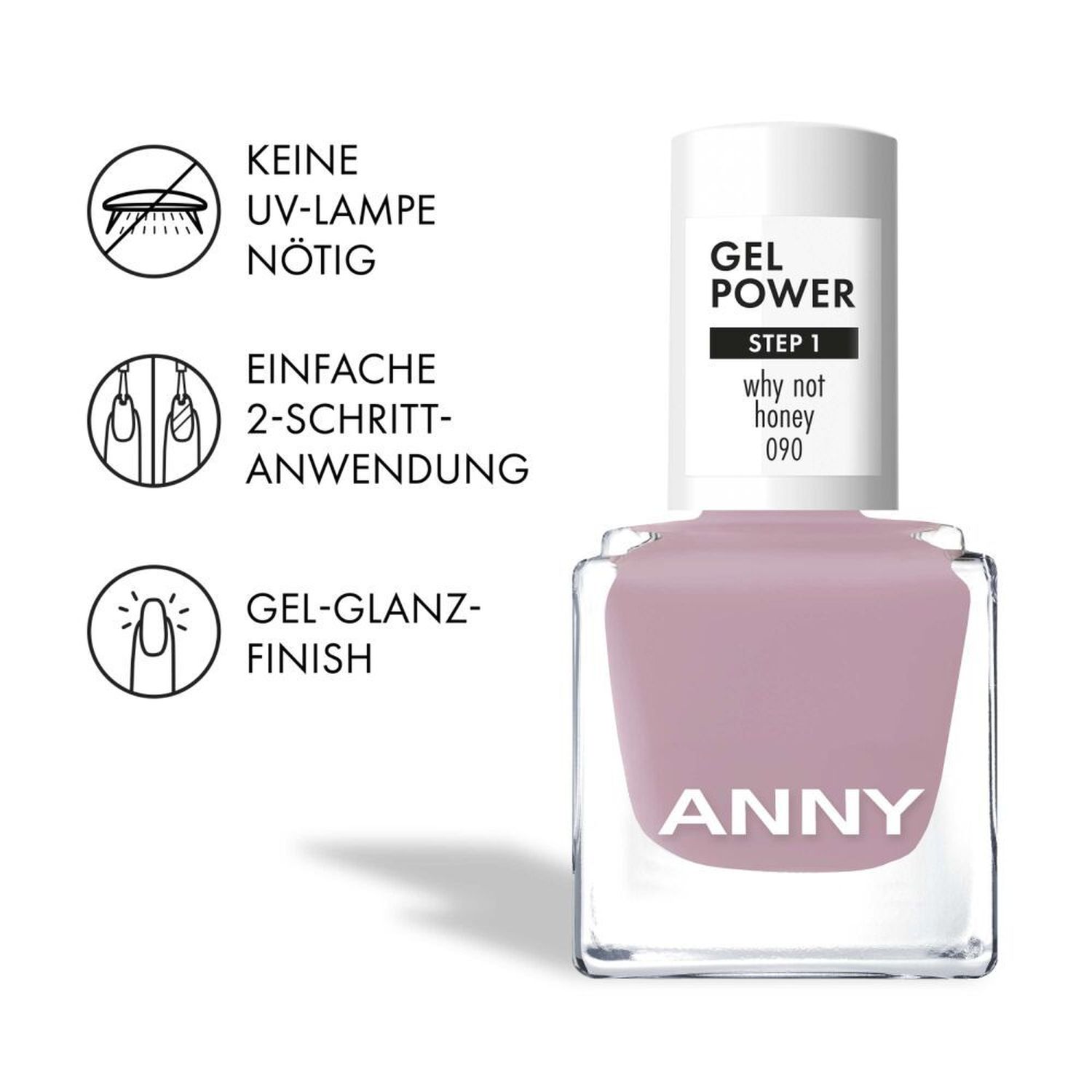 Gel Power Nail Polish 90 why not honey