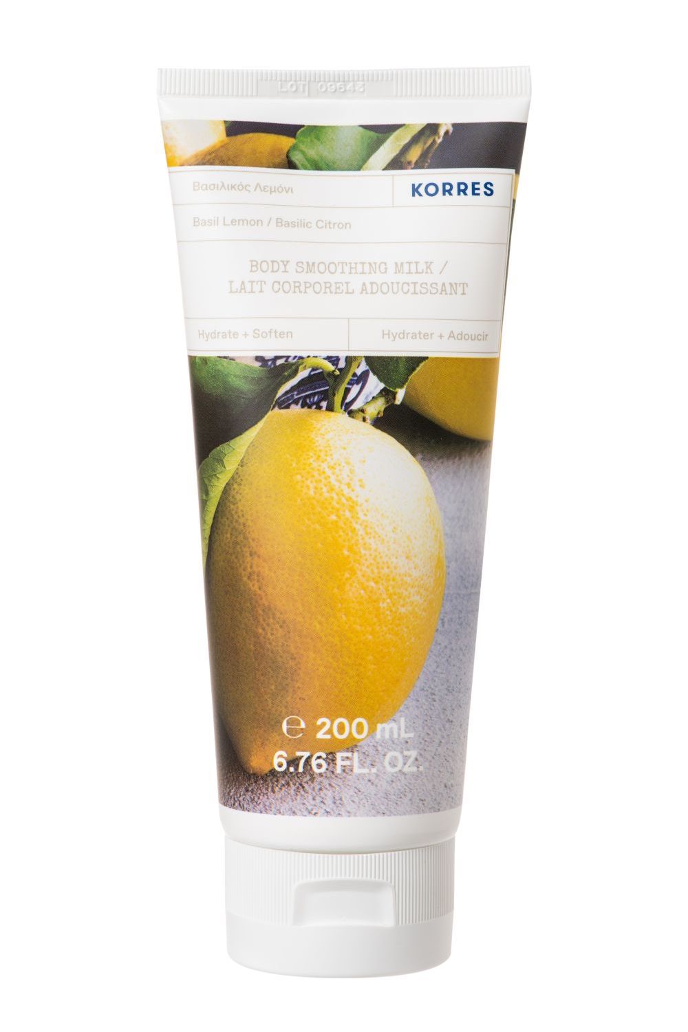 BASIL LEMON Körpermilch