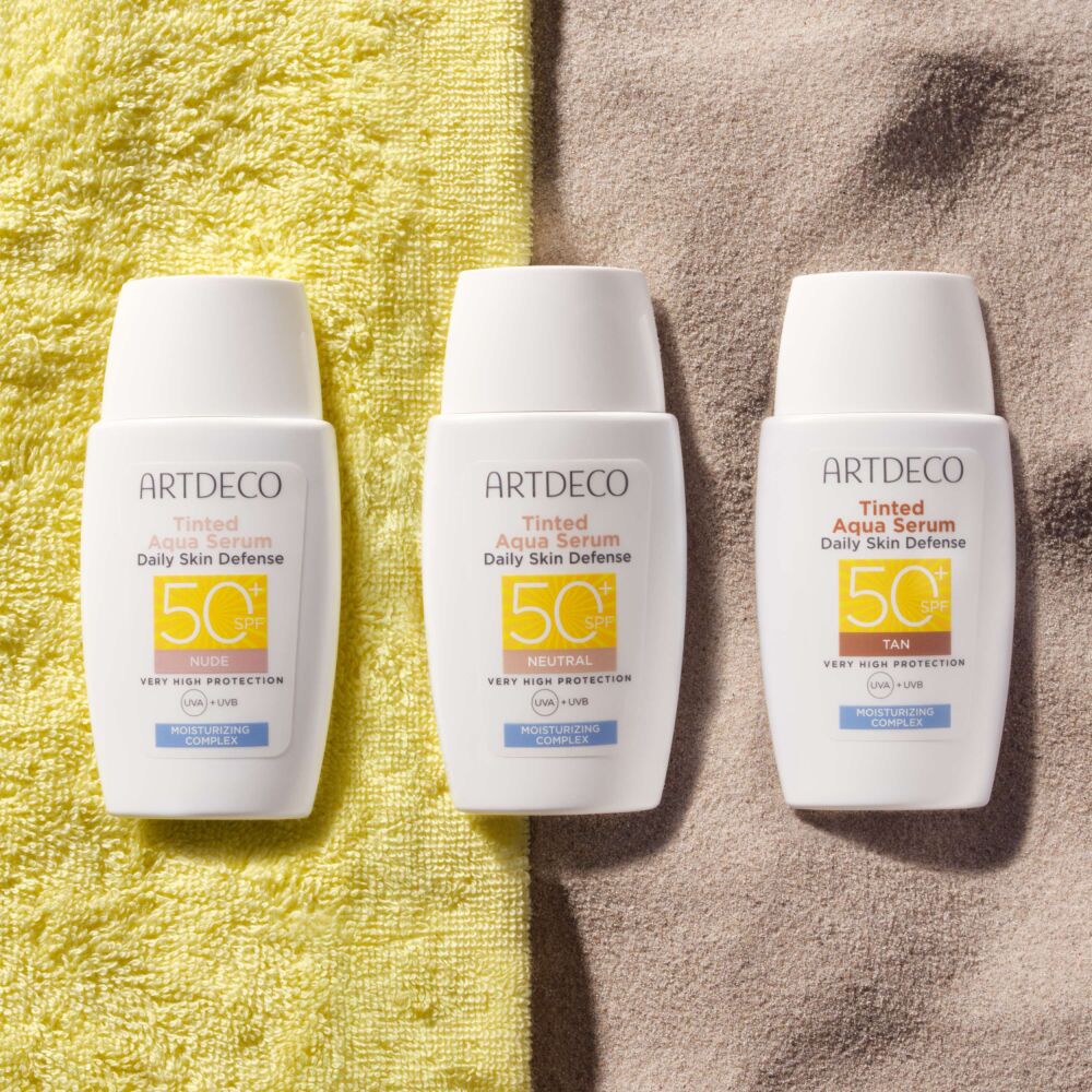 Tinted Aqua Serum Daily Skin Defense SPF50+