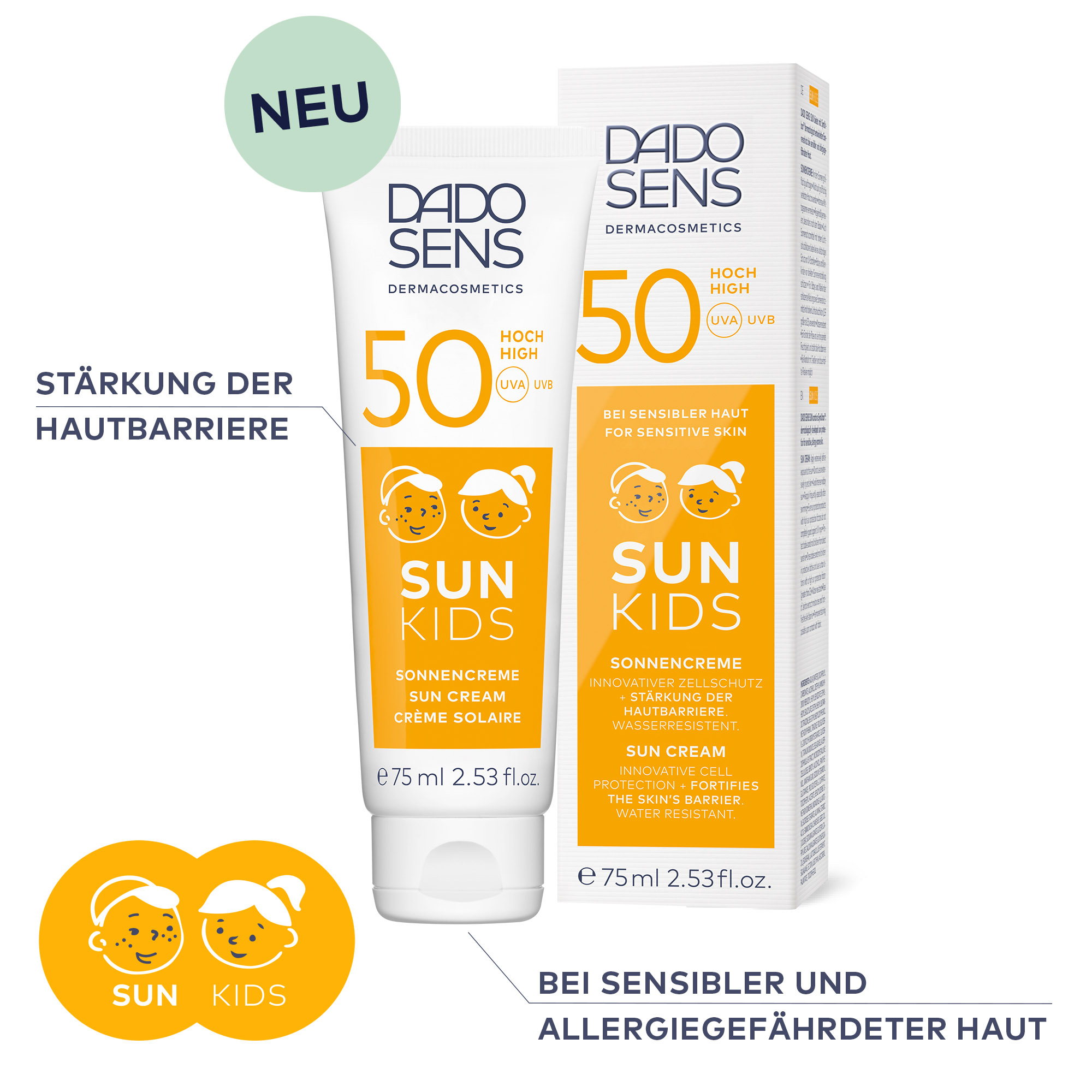 SONNENCREME Kids SPF 50