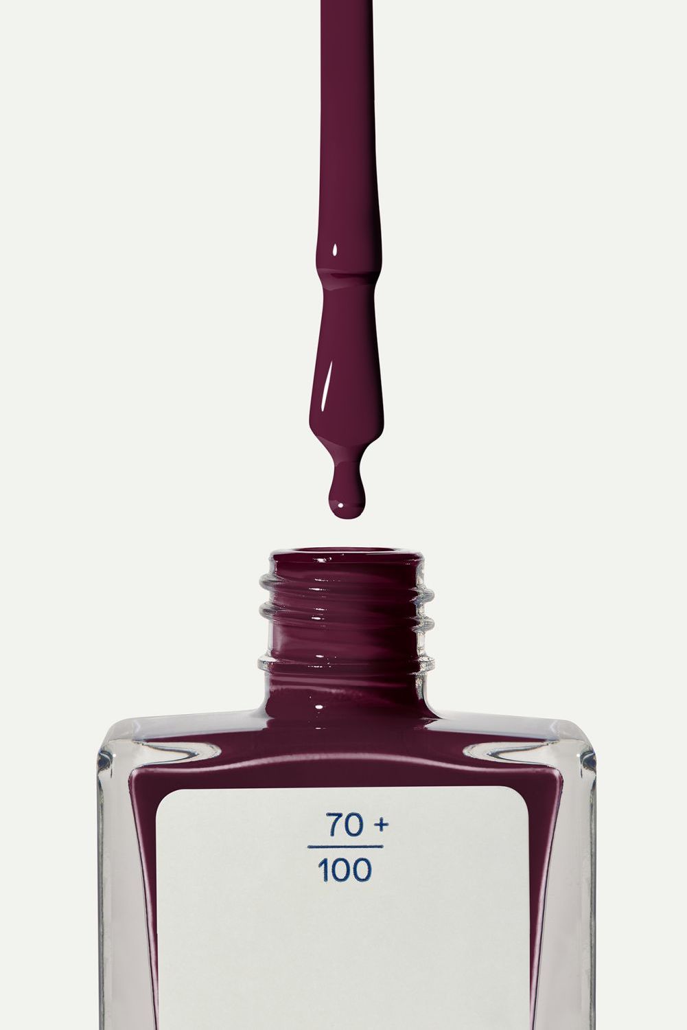 No No Nail Polish Burgundy Red 59