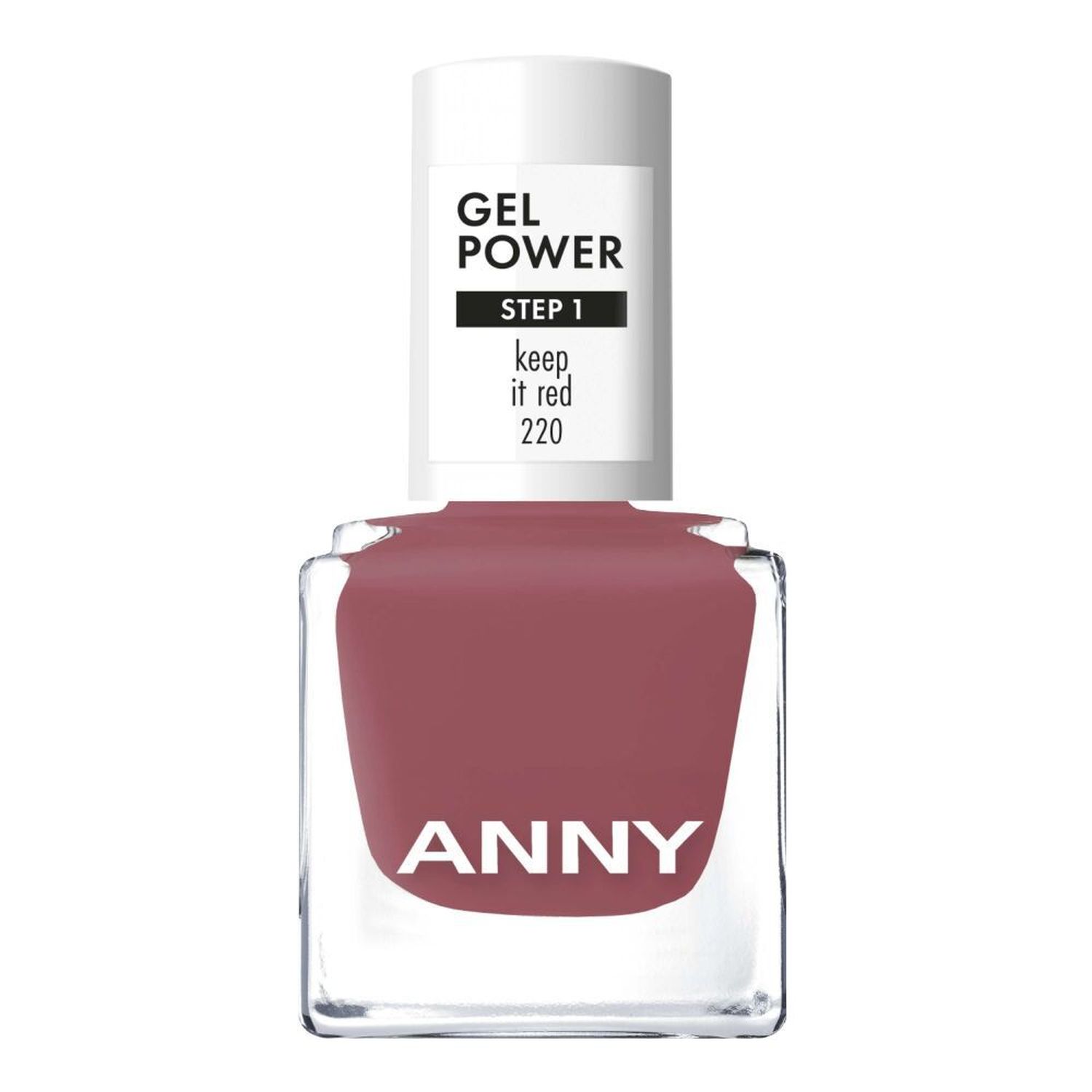 Gel Power Nail Polish keep it red 220