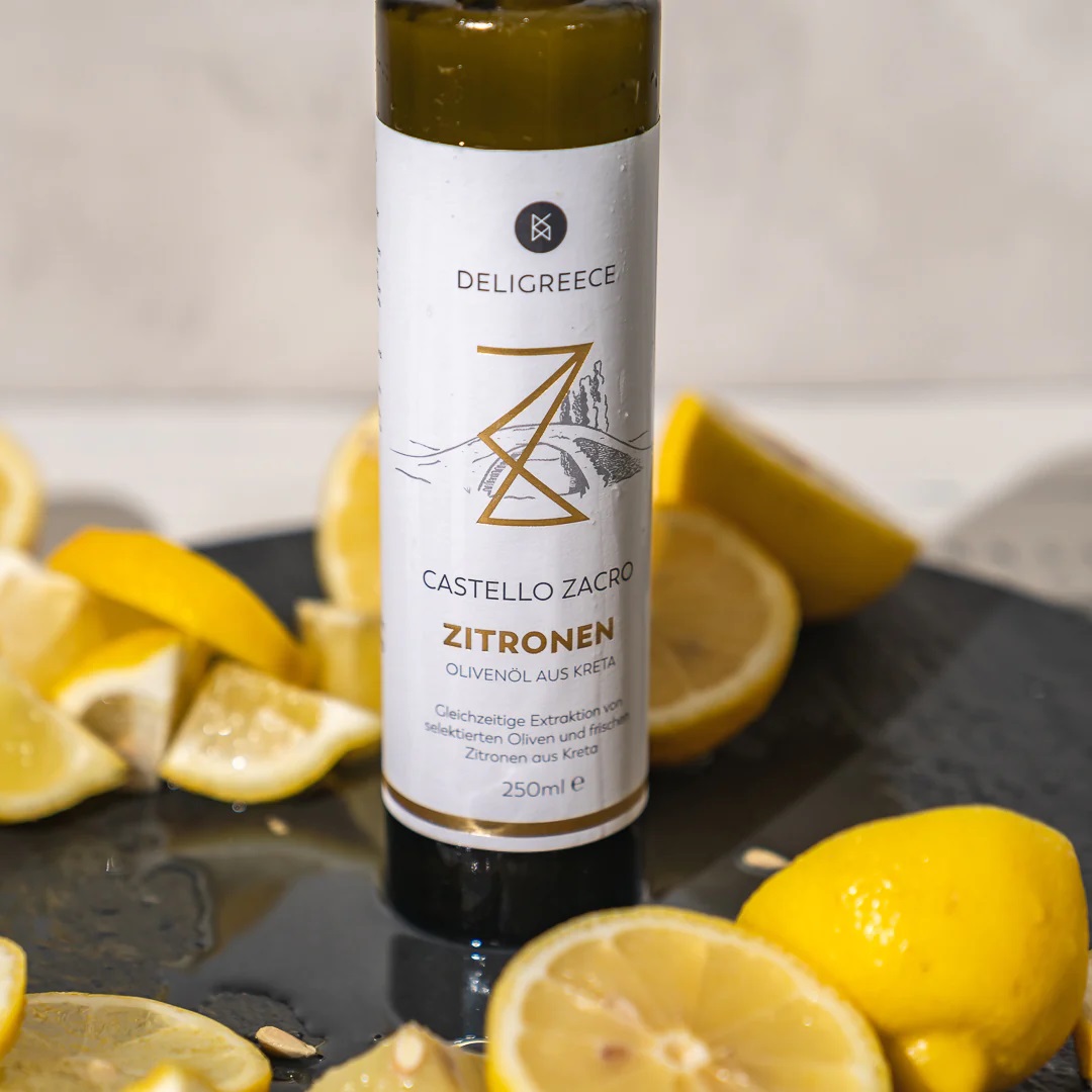 Castello Zacro Zitrone Fruchtolivenöl 250ml