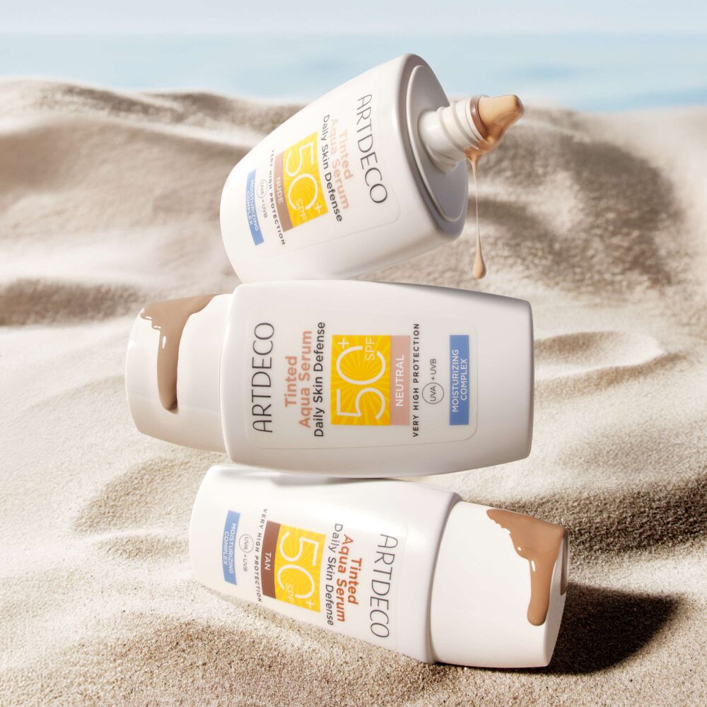 Tinted Aqua Serum Daily Skin Defense SPF50+