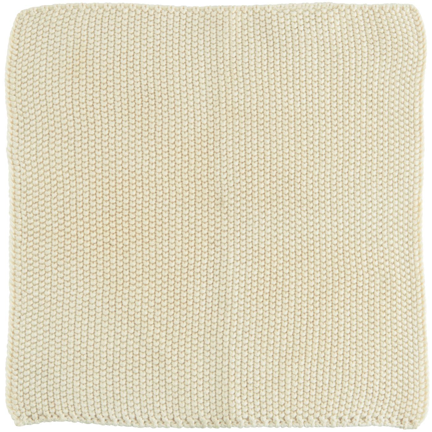 Spüllappen Mynte Latte gestrickt