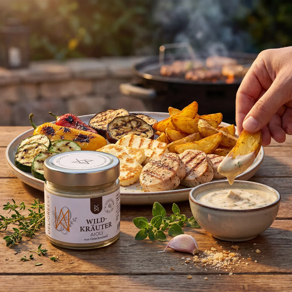 Aioli Wildkräuter