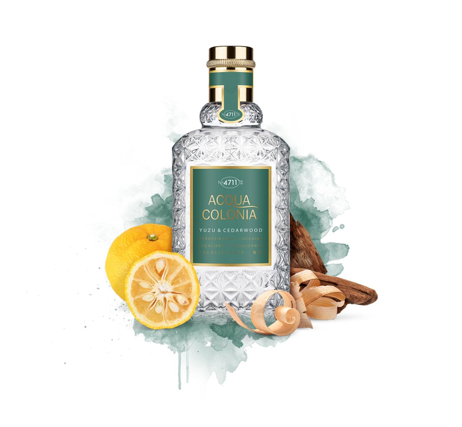 Yuzu & Cedarwood Eau de Cologne Natural Spray