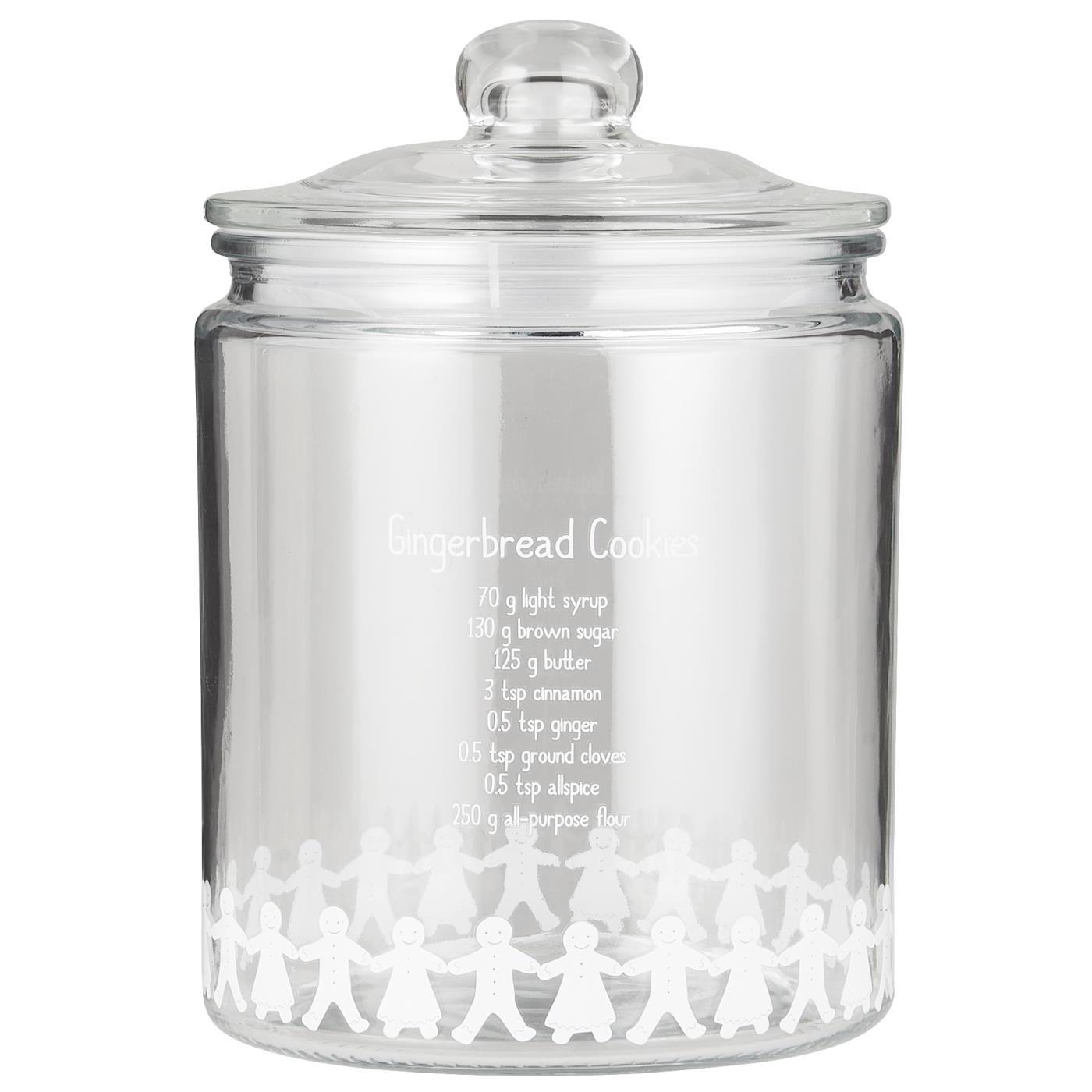 Glaskrug Lebkuchenpärchen und Rezept 1900 ml
