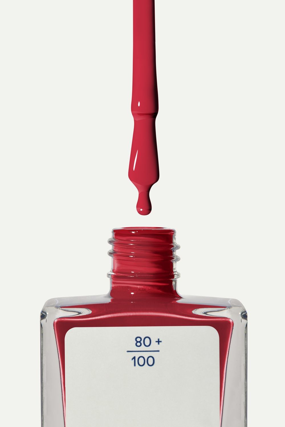 No No Nail Polish Coral Red 48