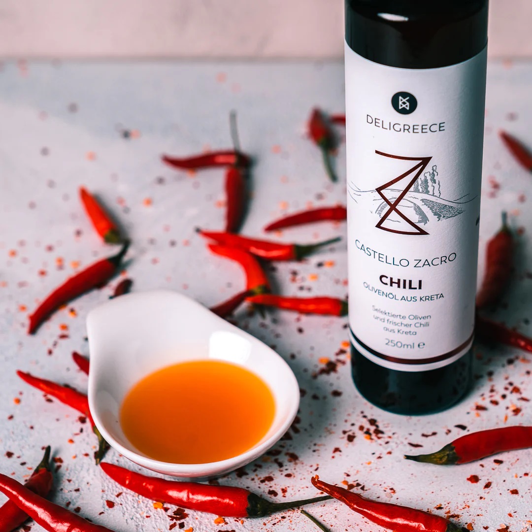 Castello Zacro Chili Gewürzolivenöl 250ml