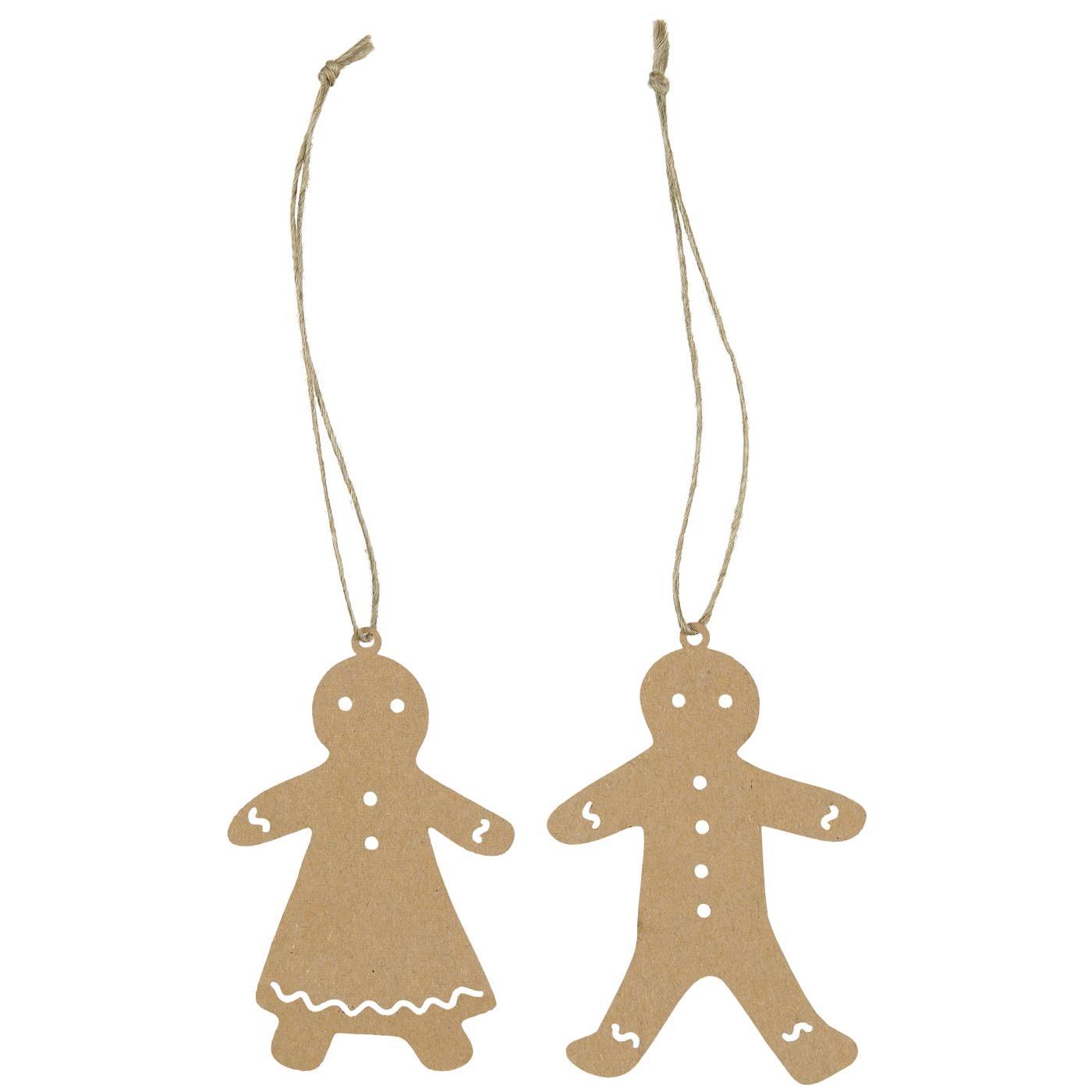 Scherenschnitt Lebkuchenfigur