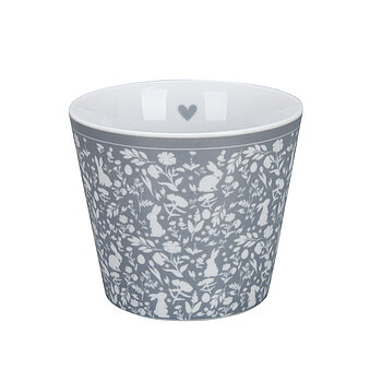 Happy Cup Wild Bunnies grey