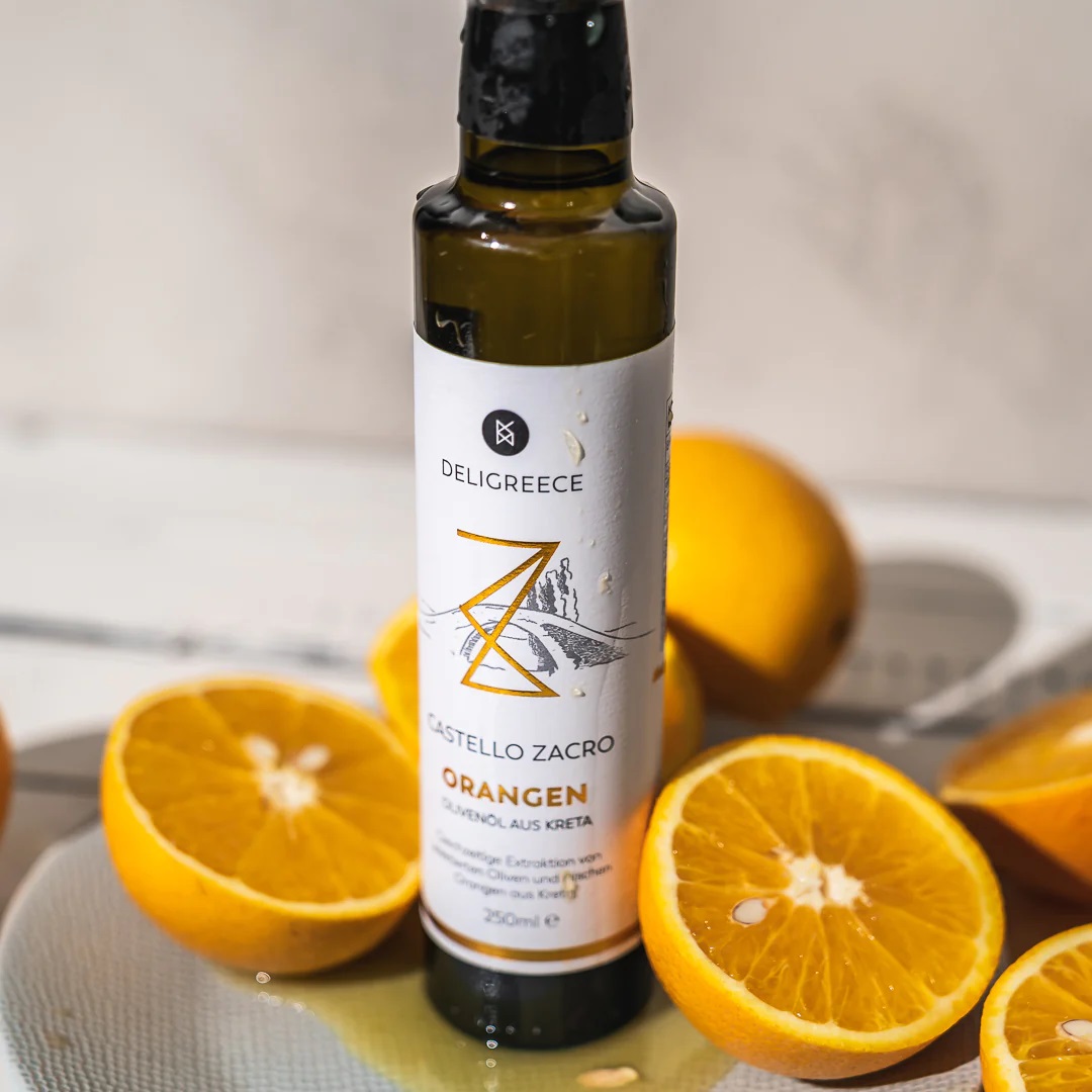 Castelleo Zacro Orange Fruchtolivenöl 250ml