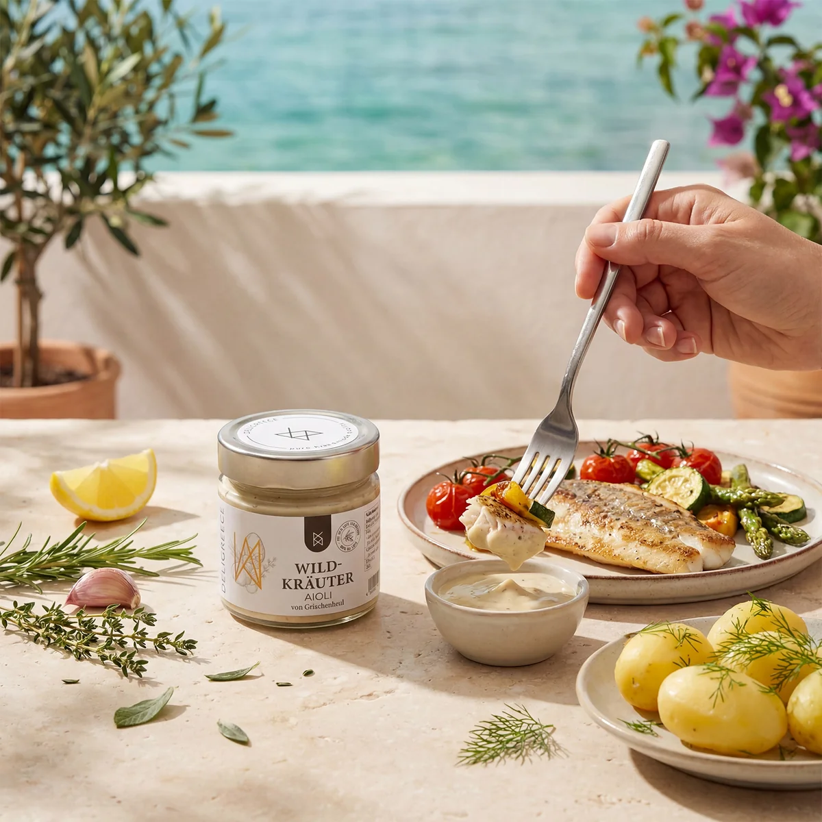 Aioli Wildkräuter