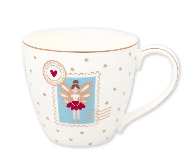 Tasse Mug Cindarella xmas white
