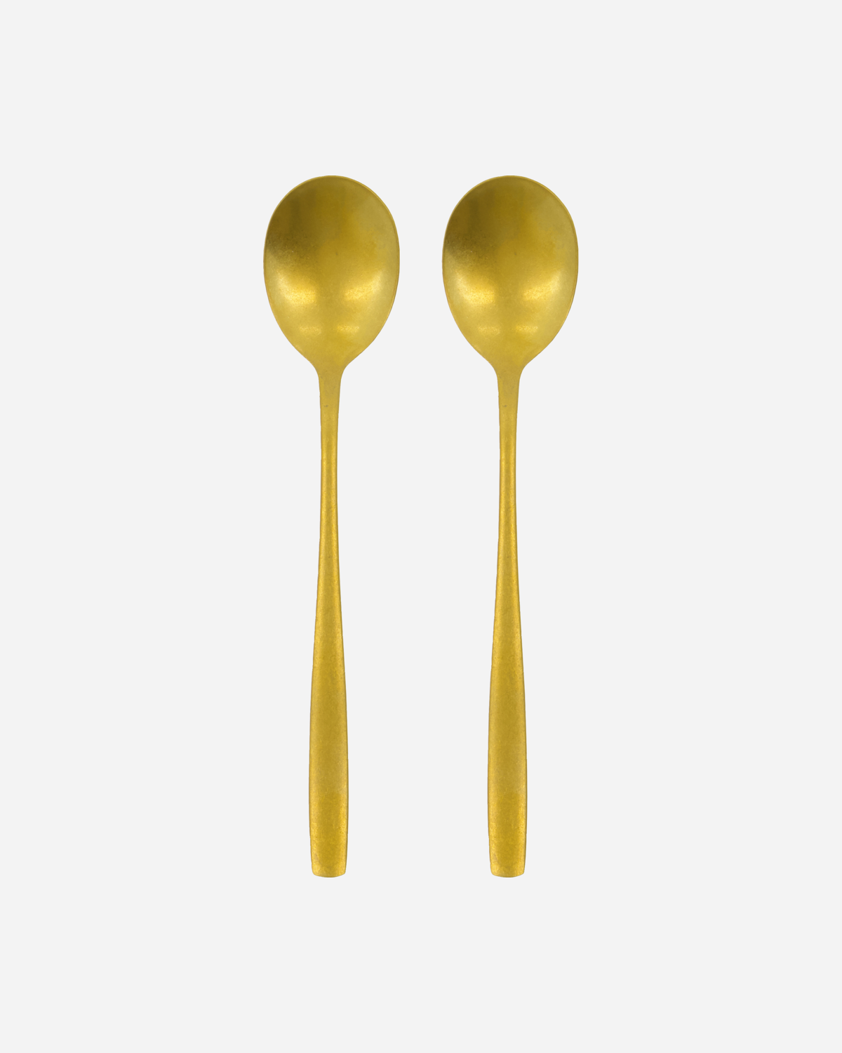 Löffel antikgoldenes Finish