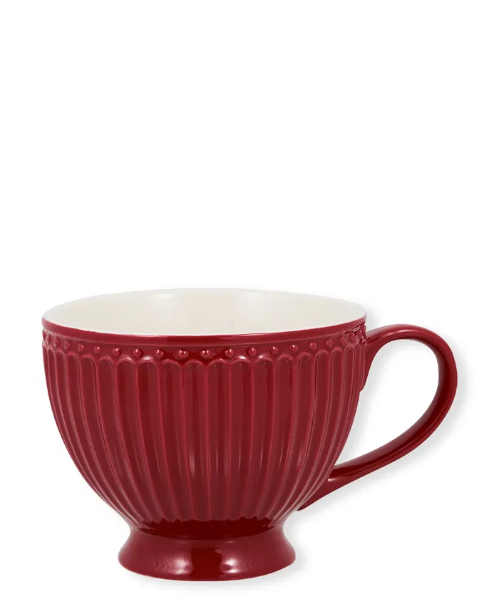 Teetasse Alice weinrot - Teacup Alice claret red