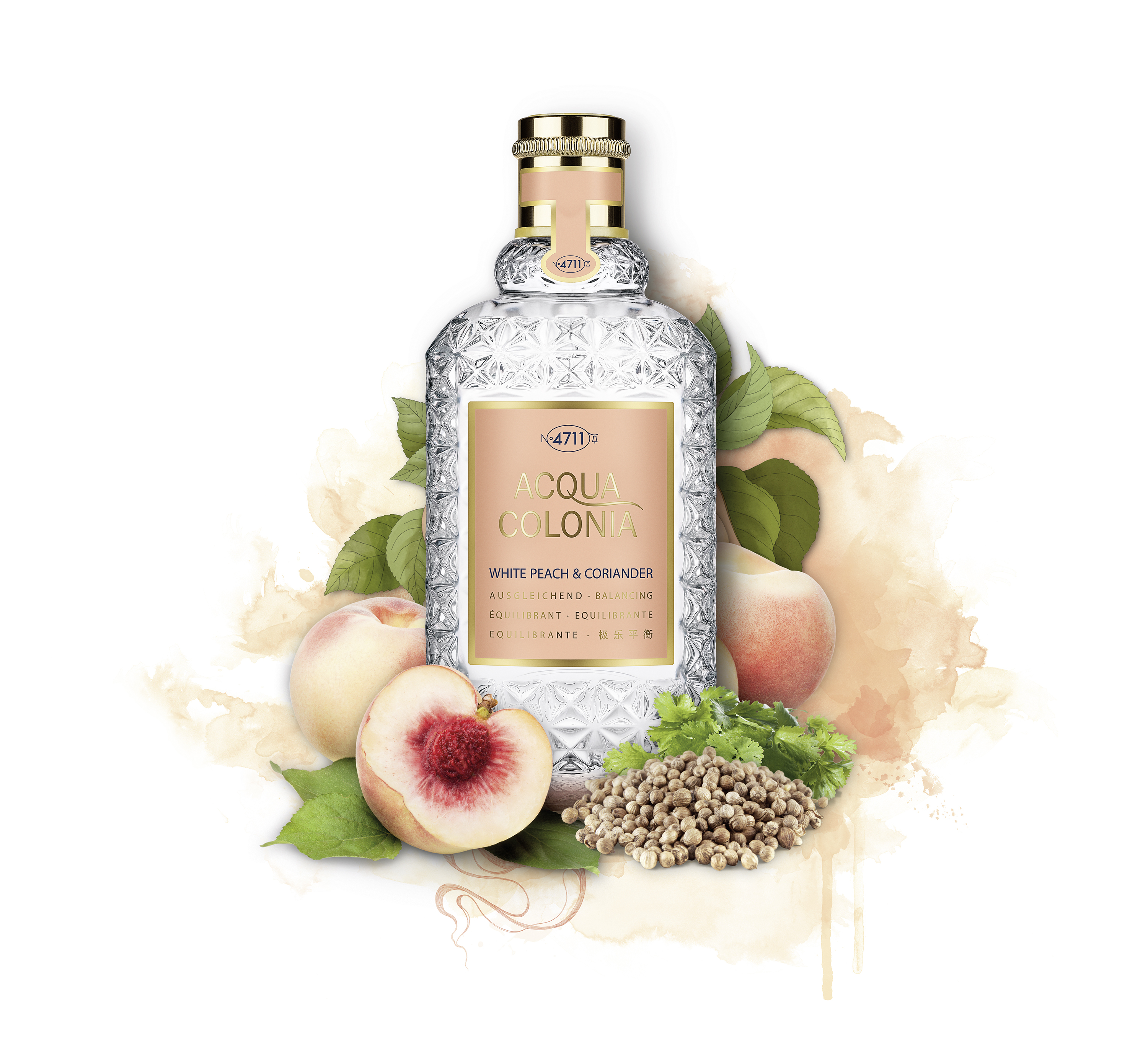 White Peach & Coriander Eau de Cologne