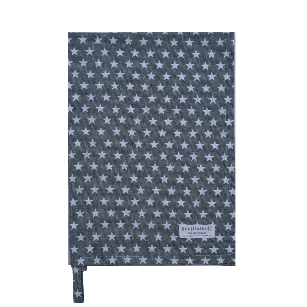 Tea Towel, Stars, Green