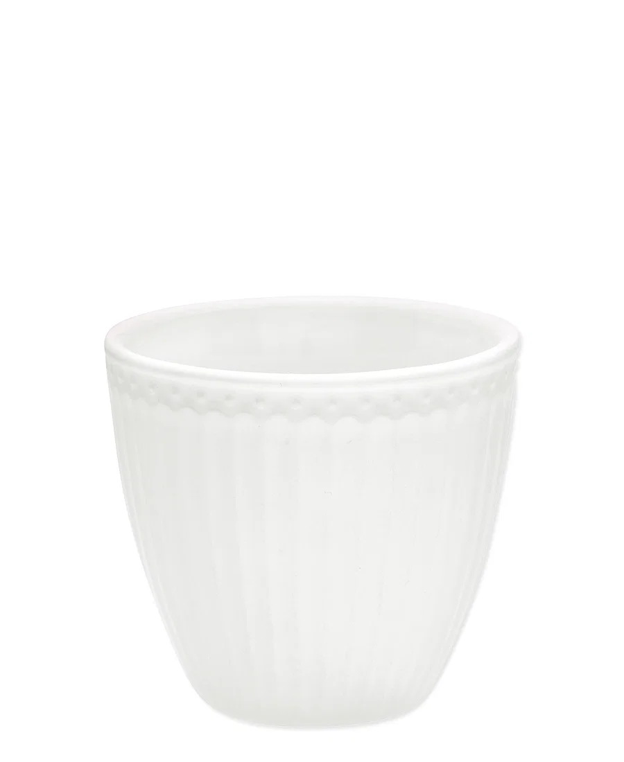 Latte cup Alice white