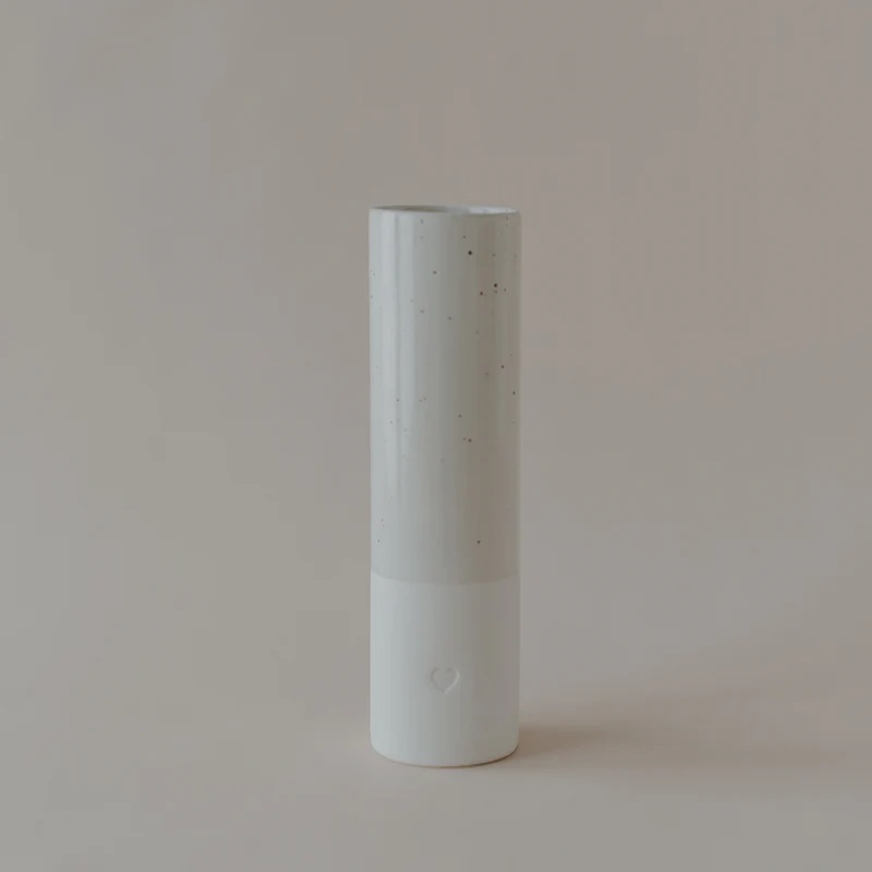 Vase Herz mittel